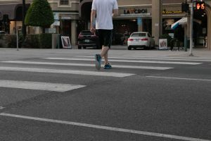 Pedestrian Struck in Parking Lot on W University Dr